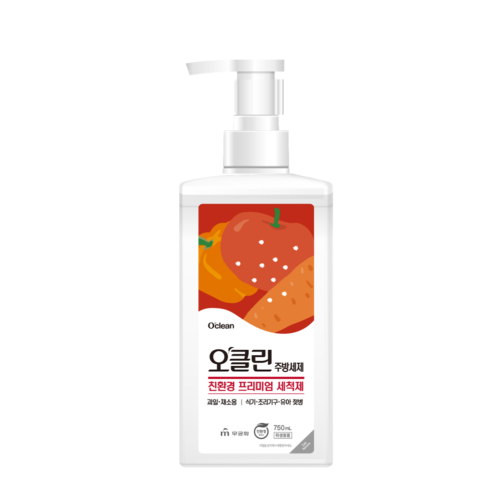 [오클린] 친환경 프리미엄 주방세제 750ml
