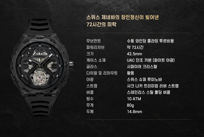 XPE 투르비용 울트라블랙