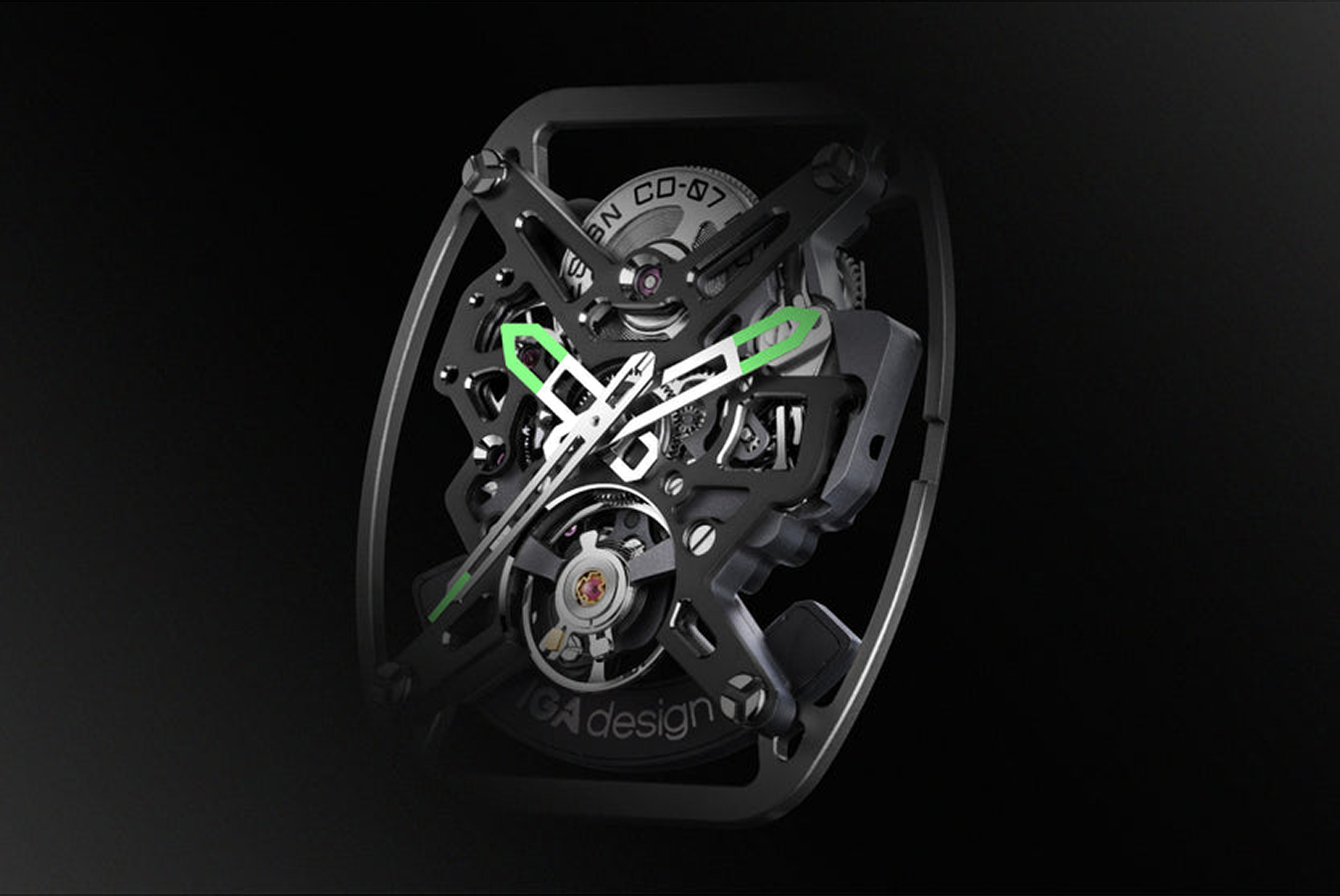 Hunter Titanium CD-07 Movement