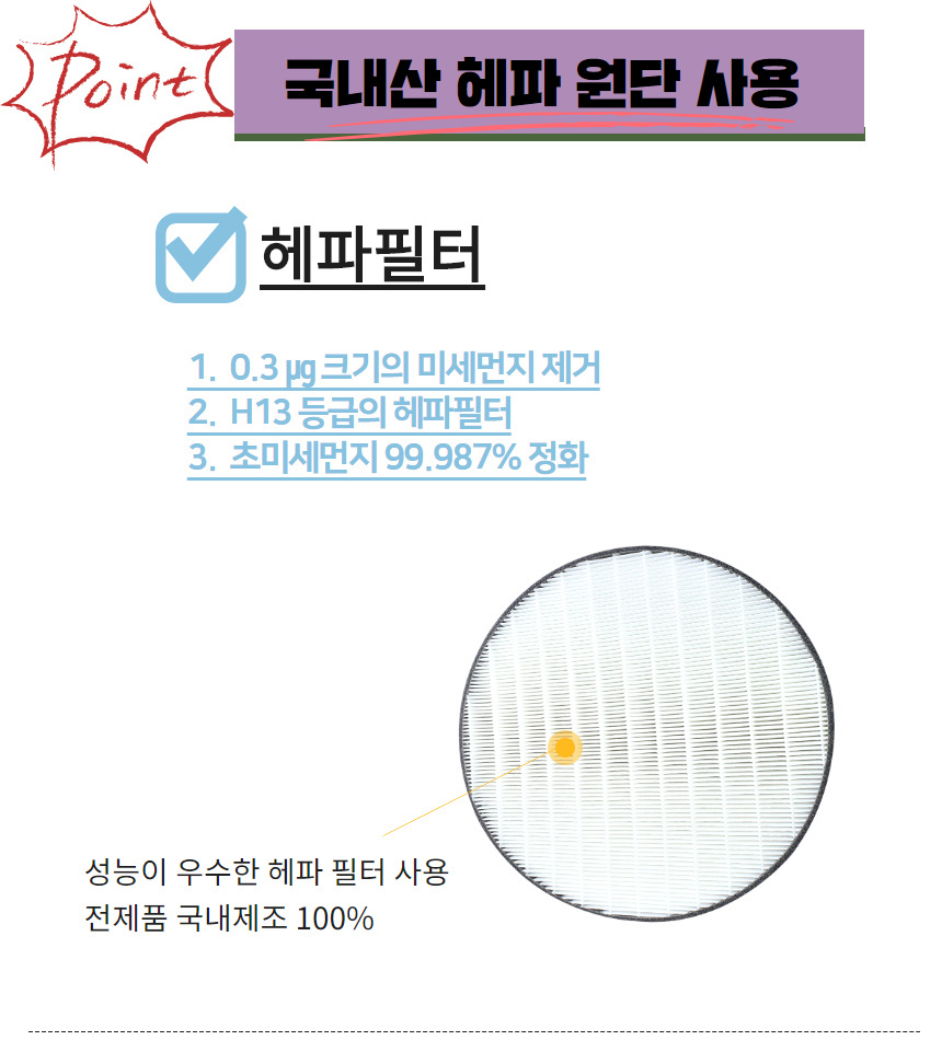 엘지 공기청정기필터 교체 LA-V119SS 300 320 프리미엄형