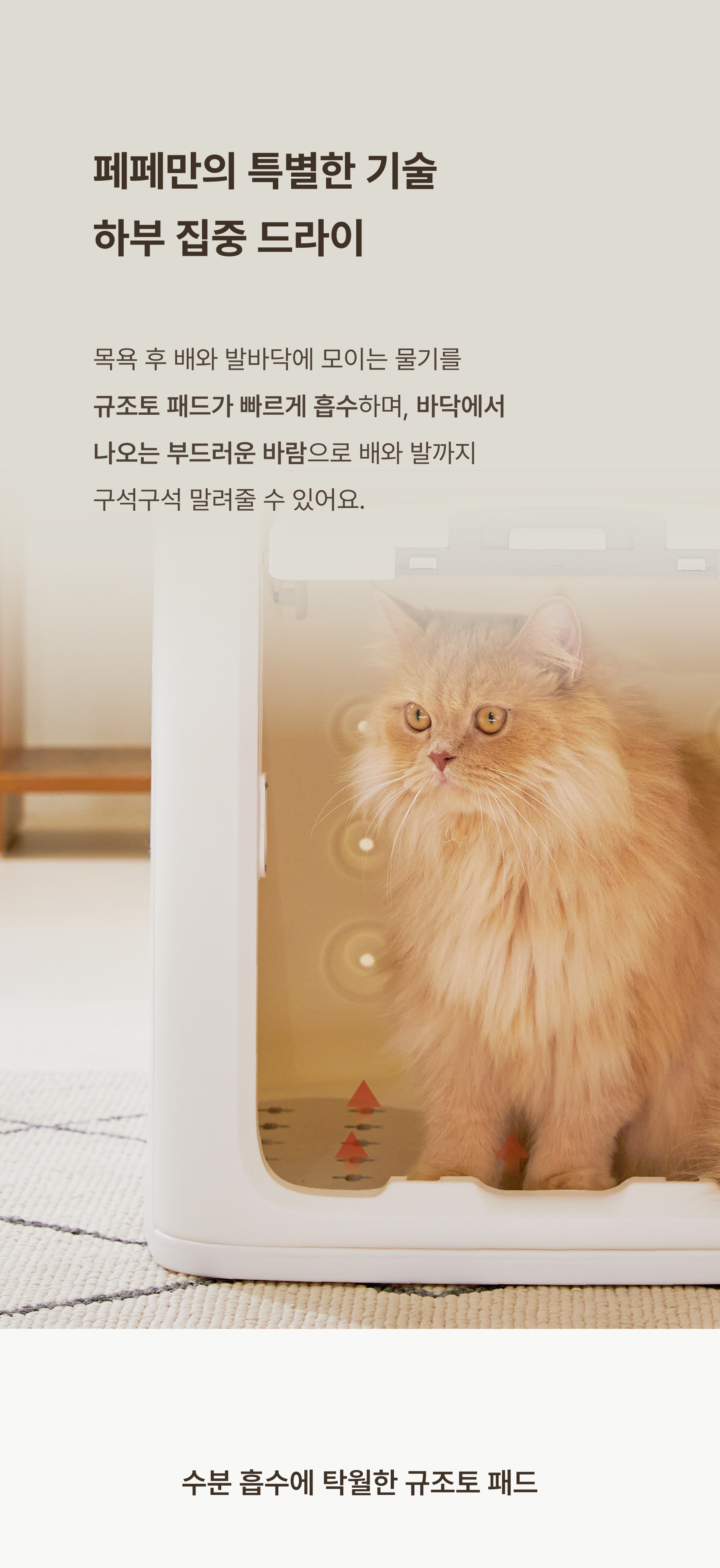 페페 안면무풍 저소음 소형 펫드라이룸 DR-100PRO 상세 이미지 11