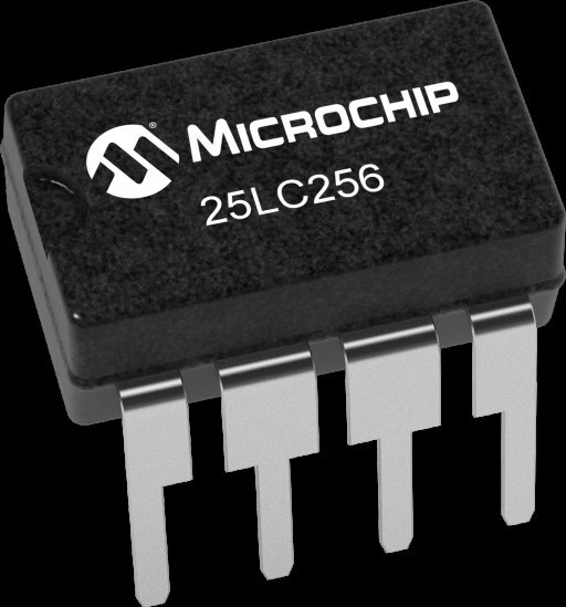 I2C 직렬 EEPROM 8Kbit 8-PDIP Microchip 24LC08B-I/P (HE04708)