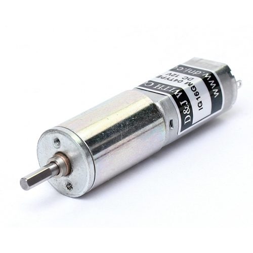 감속 기어 모터 IG-16GM 04 타입 1380rpm 3rpm 토크 3kgcm 감속비 1:3027 (DN0973)