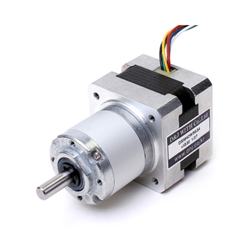 감속기 결합형 42각 스테핑 모터 DSM42WS63A IG32 12V DC 1.8 Rated Voltage 1600gfcm Current A Phase (DN0198)