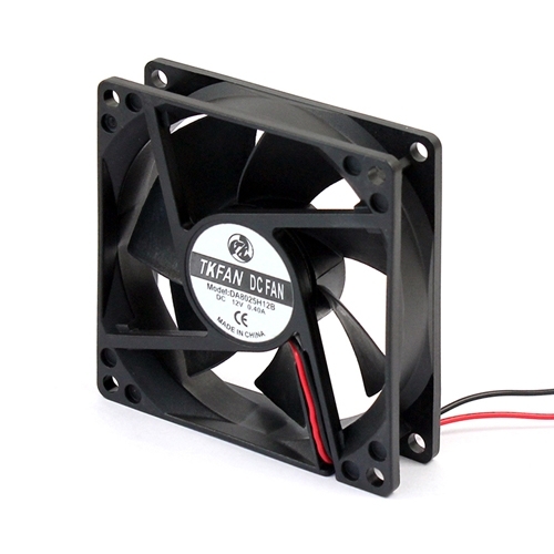 DC 쿨링 팬 DA8025H12S Sleeve DC12VSleeveBEARING 500rpm 소음 37.6dB 0.23A 80 x 25 mm (DN0467)
