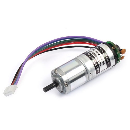 엔코더 장착형 감속 기어 모터 IG22 RC2230-DF 엔코더 1054rpm 2.3rpm 72W 모터 엔코더 사양 6P R 율 정격 토크 3kgcm (DN0473)