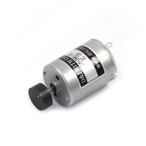 진동 모터 실린더형 DVM-280C-12 12VDC 5600rpm 10 80mA 40mA 6000rpm (DN0488)