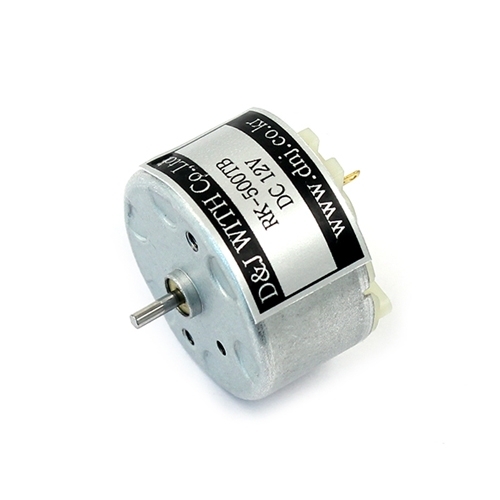 마이크로 모터 RK-500TB DC 12V 2900rpm 15 16gfcm 14mA 35mA 3600rpm (DN0518)