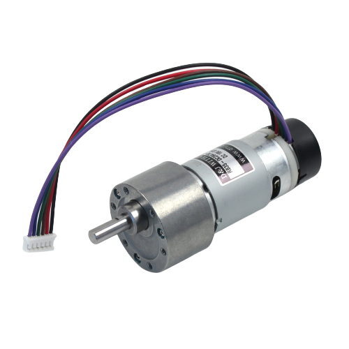 엔코더 장착형 감속 기어 모터 RB35-DC2847G-18-E26 1058rpm 2.1rpm 53W 모터 엔코더 사양 26Pulses 13Pulses x 2CH 율 정격 토크 6kgcm (DN0549)