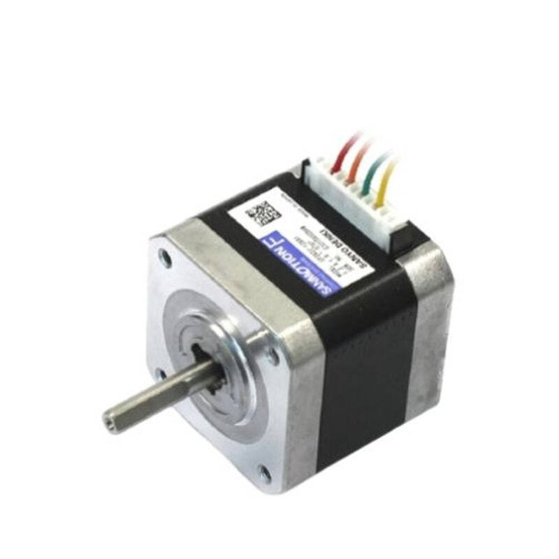 산요덴키 SF2422-12B41 42각-스테핑 모터 바이폴라 타입 모터 length 3.2&Omega; phase Winding indu 0.43 Nᆞm Rated current 2A P (DN0605)
