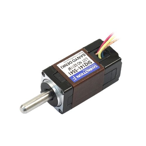 산요덴키 SH2141-5541 14각-스테핑 모터 바이폴라 타입 모터 length 21&Omega; phase Winding indu 0.0065 Nᆞm Rated current 3A P (DN0608)