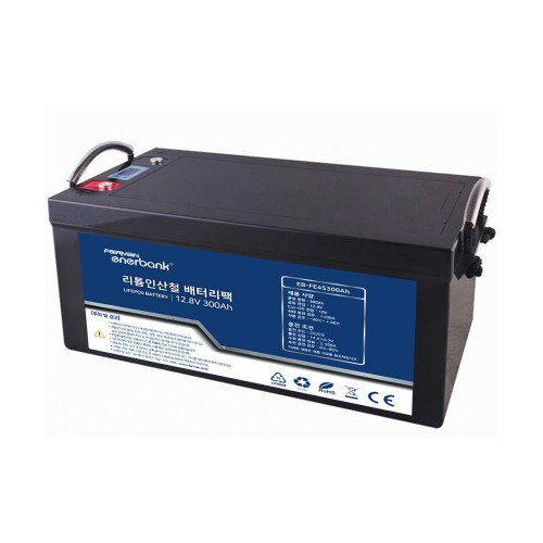페어맨 에너뱅크 리튬 인산철 LiFePO4 배터리 팩 12.8V 300Ah (FR0223)
