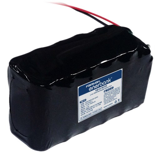 페어맨 KC 인증 리튬이온 18650 배터리팩 14.4V 10050mAh 35E 4S3PB (FR0238)