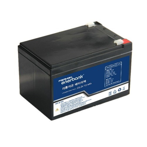 페어맨 KC 인증 리튬 이온 18650 배터리 팩 25.2V 12400mAh F9M 7S4P (FR0139)
