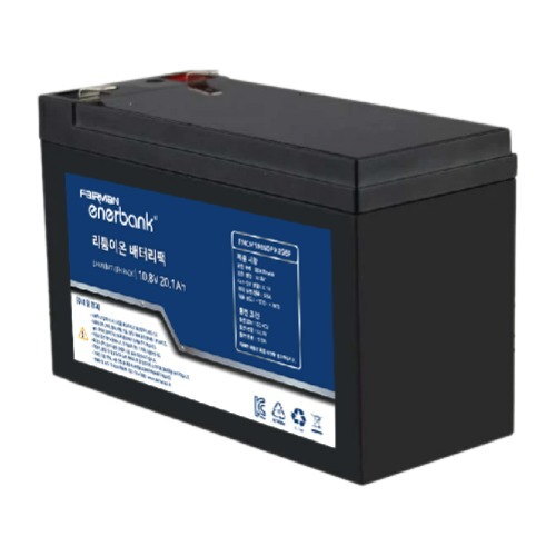 페어맨 KC 인증 리튬이온 18650 배터리팩 10.8V 20100mAh F9 3S6P 케이스 (FR0048)