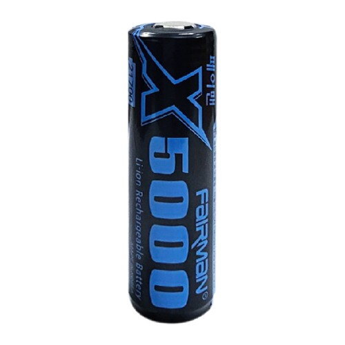 페어맨 보호 회로 내장 21700 리튬 이온 충전지 5000mAh X5000 (FR0148)