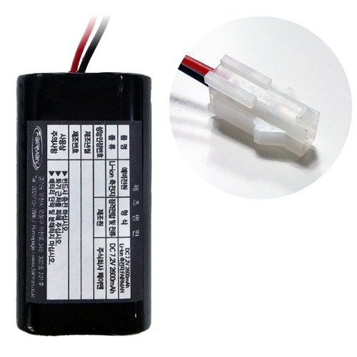 페어맨 소방용 예비 전원 Li-ion 배터리 팩 7.2V 2600mAh KFI 인증 (FR0257)
