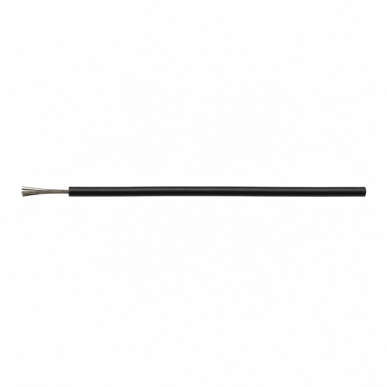 도우전선 UL1007 AWG26 전선 1m 절단판매 300V 80도 검은색 (HDE98)