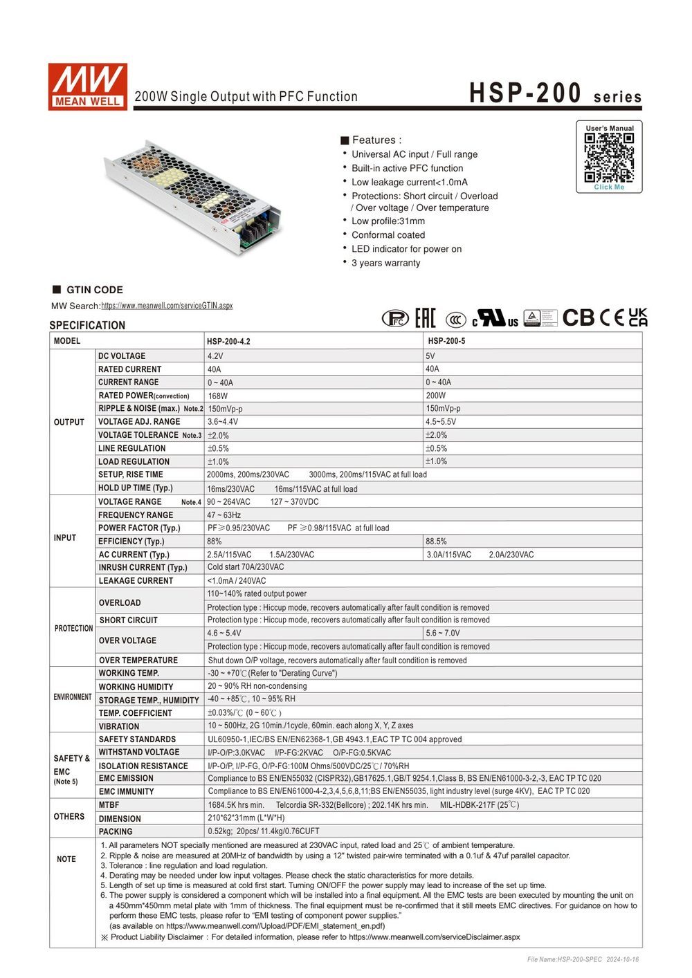 HSP-200