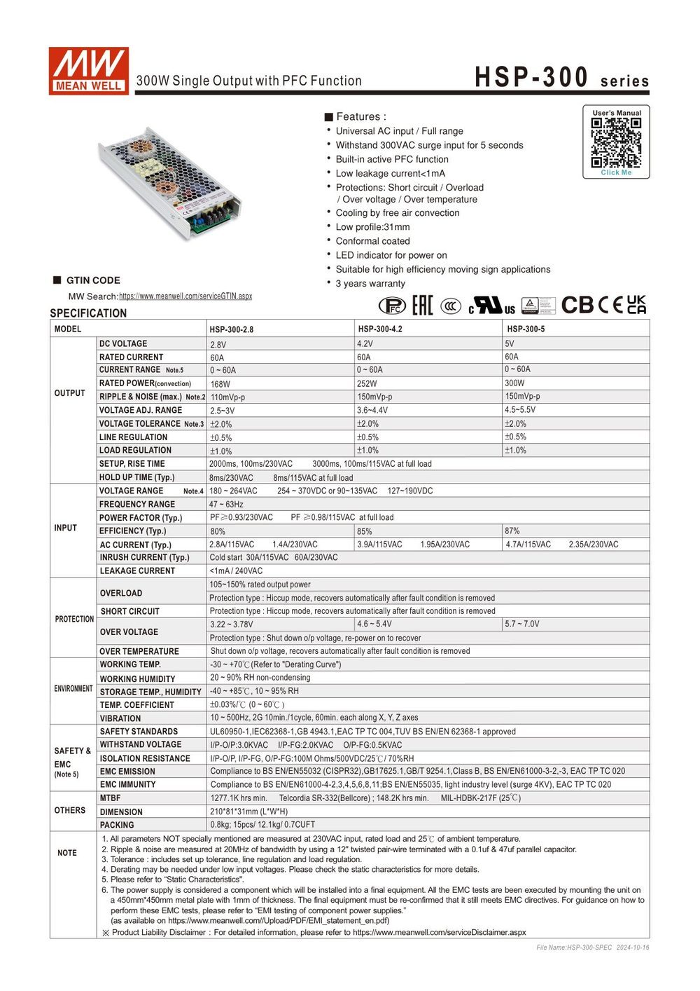 HSP-300