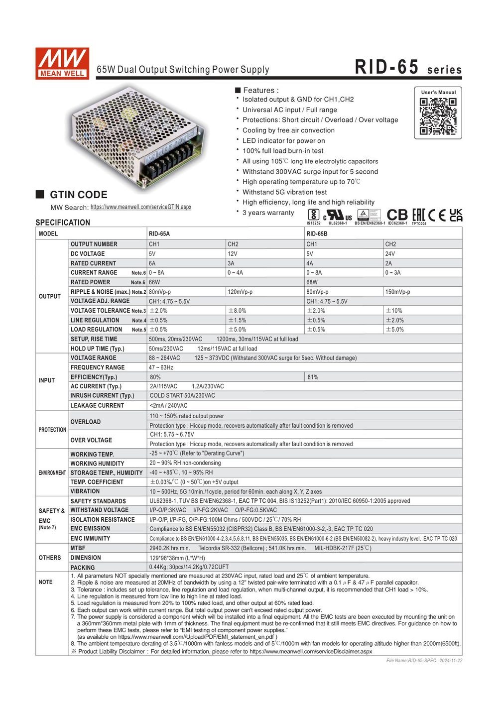 RID-65
