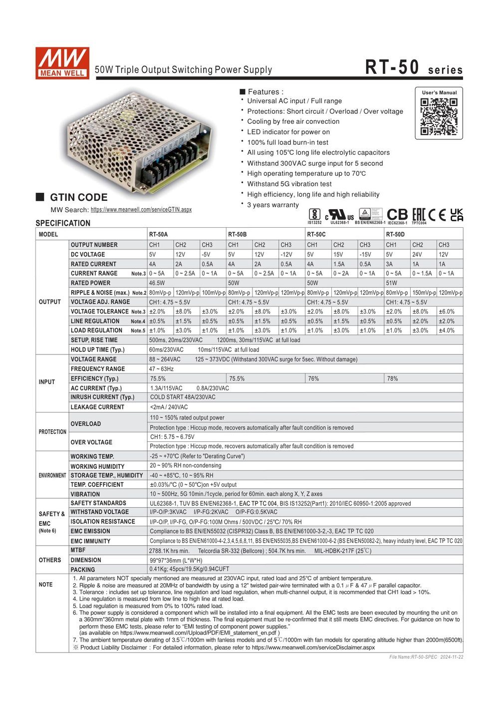 RT-50