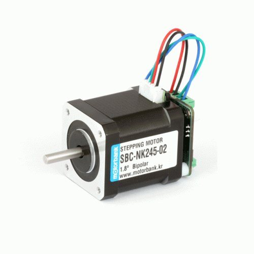 일체형 스텝 모터 SBC-NK245-02 1.8도/스텝 5.5kgf.cm 42각 16분주 3200 마이크로 스텝지원 (MG0053)