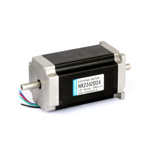 56각 100mm 2.5N&middot;m 바이폴라 스텝 모터 NK2342D24 2상 1.8도 (MG0064)