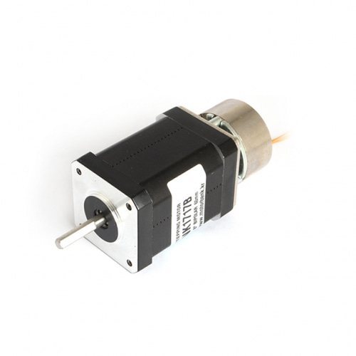 42각 60mm 스텝 모터 NK1717B 2상 1.8도 바이폴라 브레이크 장착 (MG0089)