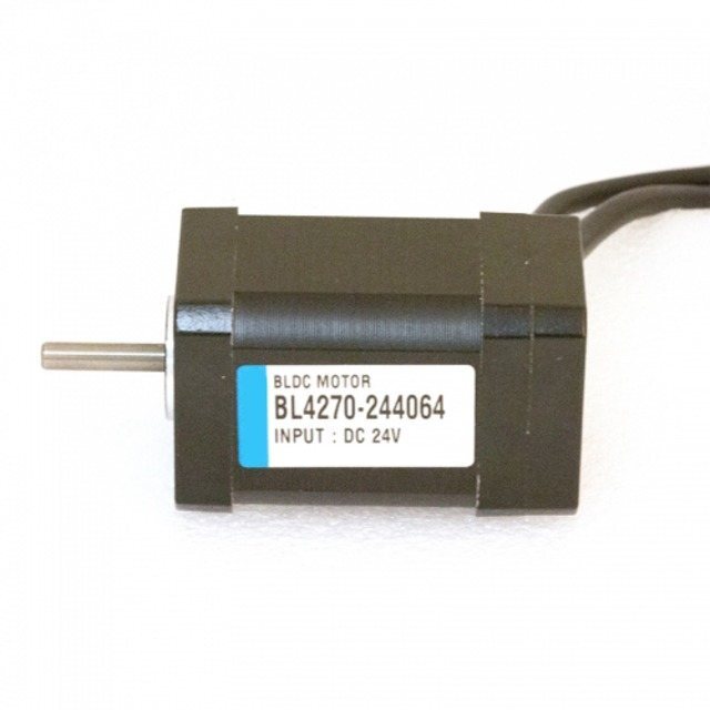 42각 홀 센서 타입 BLDC 모터 BL4270-244064 DC 24V 64W (MG0181)