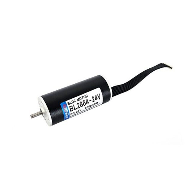 slotless BLDC 모터 BL2864-24V DC 24V 8000rpm 홀 센서 타입 (MG0263)