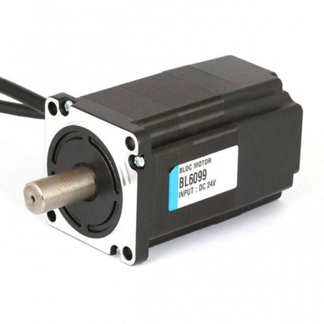 60각 홀 센서 BLDC 모터 BL6099 24V 204W 고성능 DC 24V 4 000rpm (MG0284)