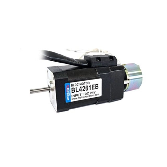 NEMA17 엔코더 브레이크 동시 장착 BLDC 모터 BL4261EB 24V 52.5W 분해능 1000CPR (MG0326)