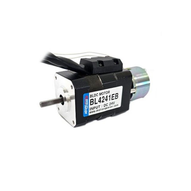 NEMA17 엔코더 브레이크 동시 장착 BLDC 모터 BL4241EB 24V 26W 분해능 1000CPR (MG0327)