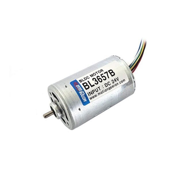 더블 볼 베어링의 저유격 BLDC 모터 구동 드라이버 내장형 BL3657B 24V (MG0347)