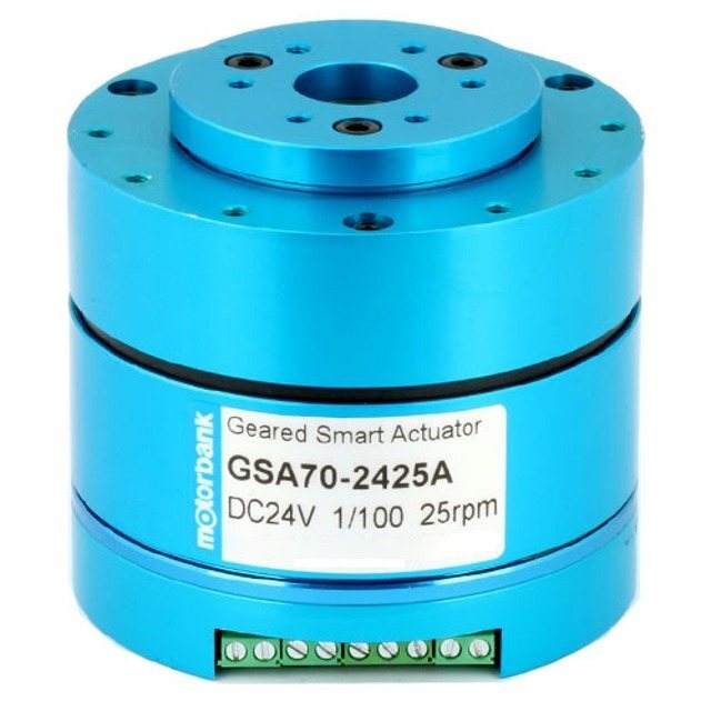 로봇관절용 제어기 유성 감속기 일체형 스마트 액추에이터 기어드 BLDC 모터 GSA70-2425D 24V 1/100 디지털 타입 (MG0367)