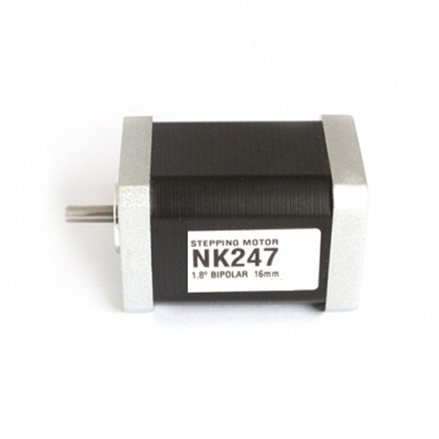 42각 63mm 10.8kgf.cm 바이폴라 스텝 모터 NK247 2상 1.8도 HB 타입 (MG0377)