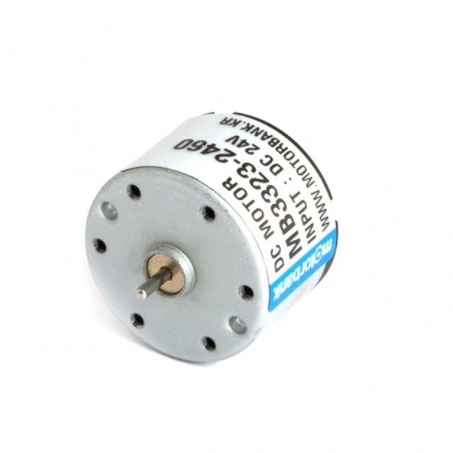 DC 소형 모터 직경 33mm 마이크로 모터 MB3323-2460 샤프트 직경 2mm (MG0417)
