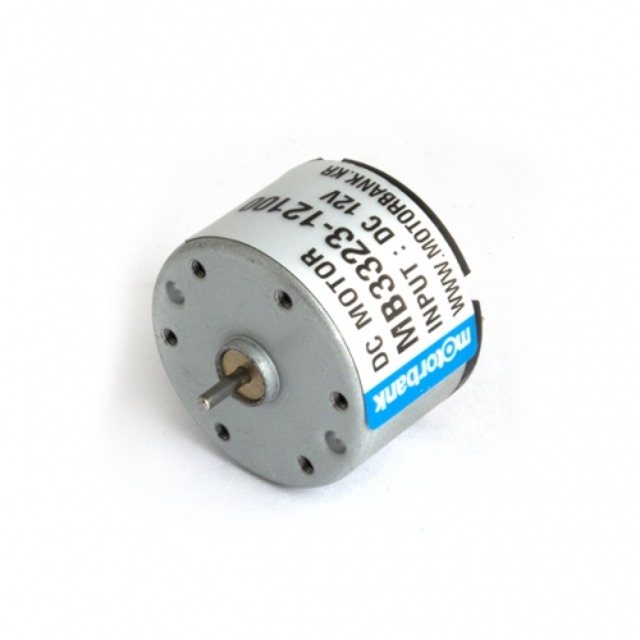 DC 소형 모터 직경 33mm 마이크로 모터 MB3323-12100 샤프트 직경 2mm (MG0418)