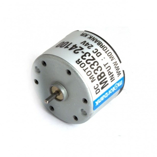 DC 소형 모터 직경 33mm 마이크로 모터 MB3323-24100 샤프트 직경 2mm (MG0419)