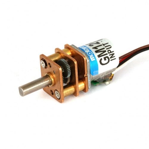 12mm 스퍼 기어드 스텝 모터 GM12F-SM DC 5V 도어락 모터 (MG0518)