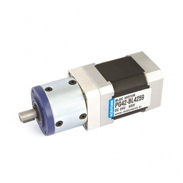 직경 42mm BLDC 모터 유성 감속 기어 모터 PG42-BL4259 12V 20W 5000rpm (MG0636)