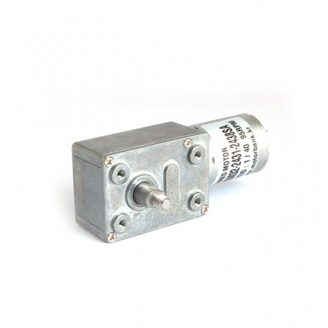 소형 웜 기어 모터 WGM32-2431-2460SA DC 24V 6000rpm 주방 환풍기용 (MG0821)