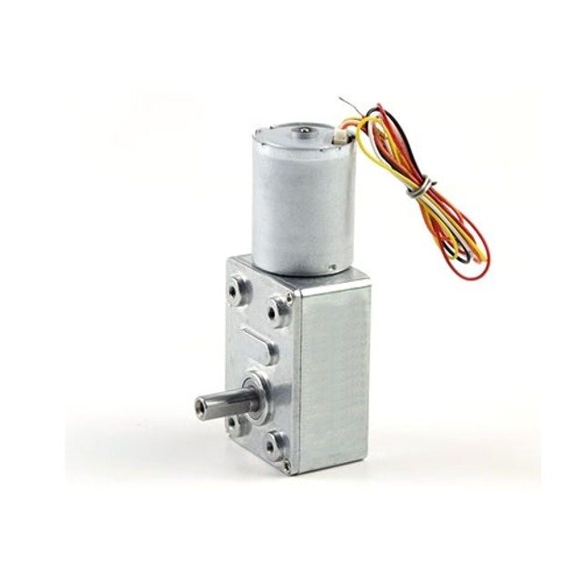 웜 기어드 구동 드라이버 내장 BLDC 모터 싱글 샤프트 WGM30-BL2430-1260 DC 12V 최대부하 45kgf.cm 셀프락킹기능 (MG0876)