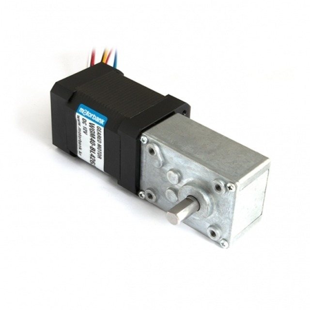 웜 기어 BLDC 모터 WGM40-BL4261U 메탈 기어 52W 12/24V (MG0881)