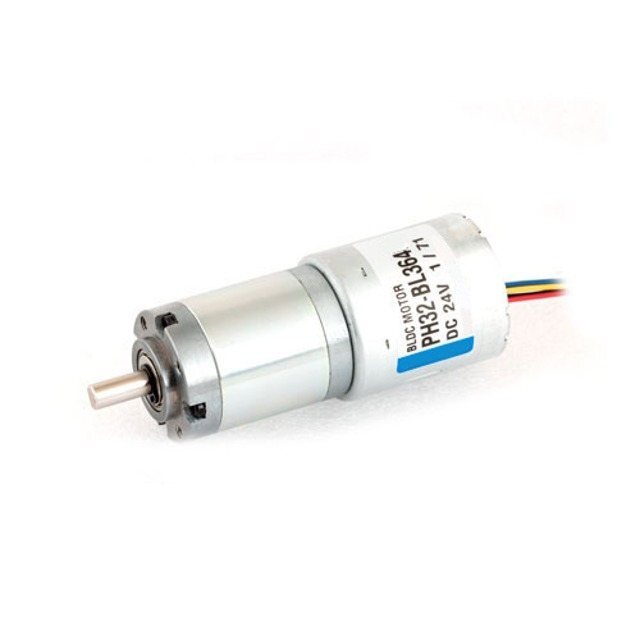 헤리컬 유성 기어드 구동 드라이버 BLDC 모터 PH32-BL3657B DC 24V 35W 직경 32mm 유성 감속기 (MG0908)