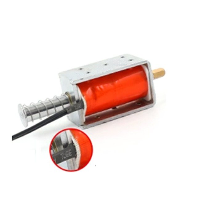 솔레노이드 전자석 푸시 풀 ImpACt 타입 DC 12V DC 24V SOL3964-1218A 스트로크 18mm AC 220V (MG0969)