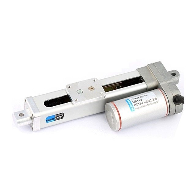 리니어 모터 LM112 DC 12V 100mm 스트로크 소형 DC 모터 리니어 액추에이터 (MG1439)