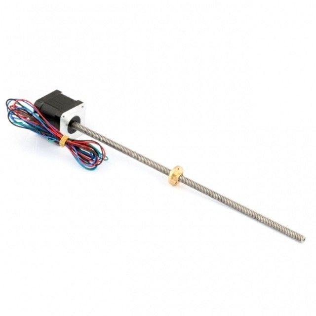 2상 바이폴라 리니어 스텝 모터 NK244-L300 스트로크 (MG1654)