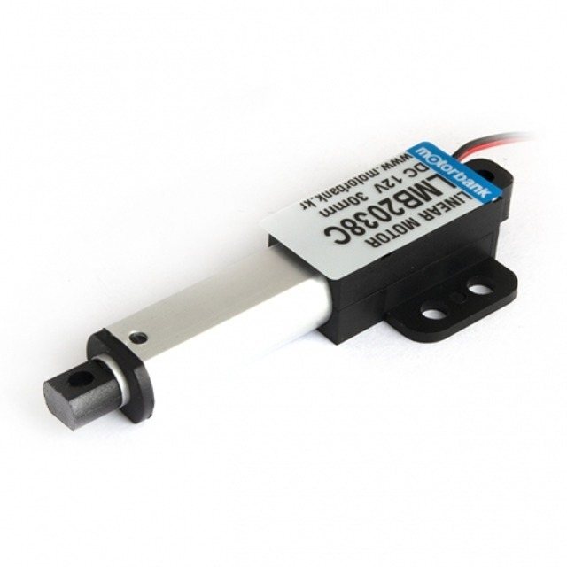 브라켓일체형 리니어 액추에이터 LMB2038B 70N 8mm/s 12V (MG1681)